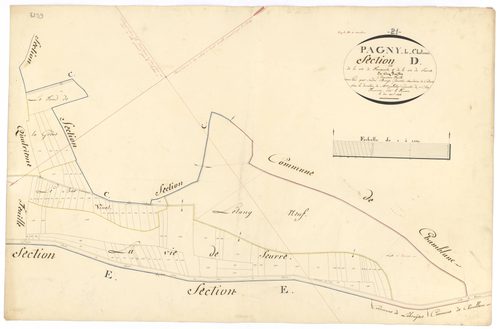 Pagny-le-Château - Section D5 - 3 P PLAN 474/11