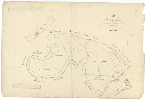 Pagny-le-Château - Section F1 - 3 P PLAN 474/13