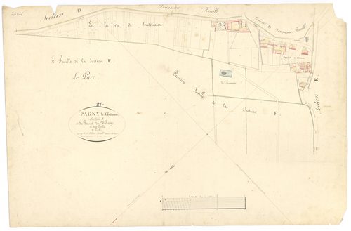 Pagny-le-Château - Section F2 - 3 P PLAN 474/14