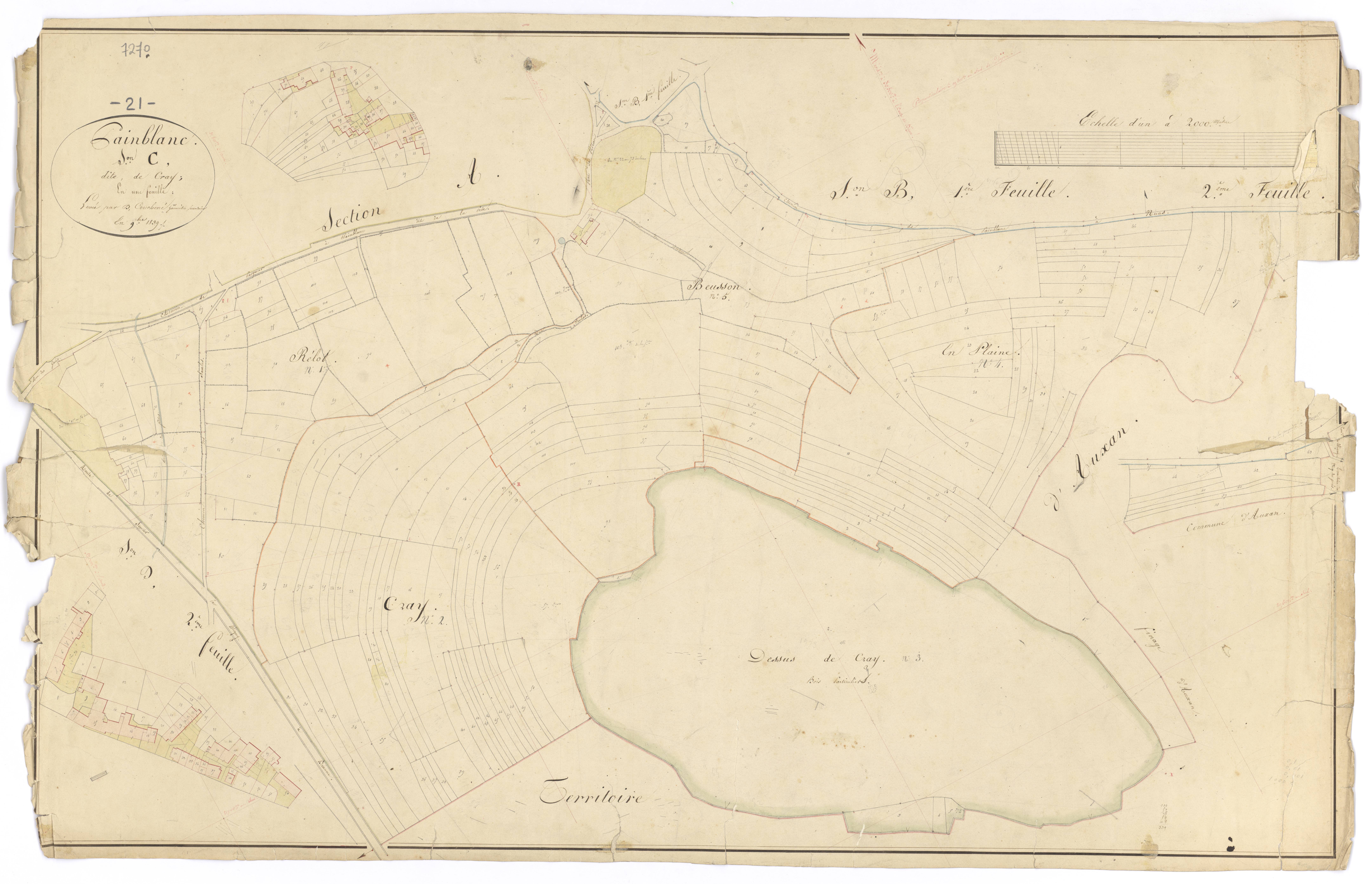 Painblanc - Section C - 3 P PLAN 475/8
