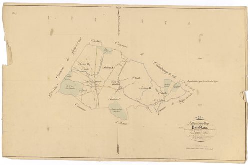 Painblanc - Tableau d'assemblage - 3 P PLAN 475/1