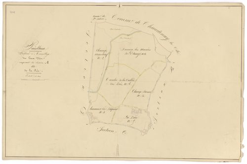 Painblanc - Section A (tableau d'assemblage) - 3 P PLAN 475/2