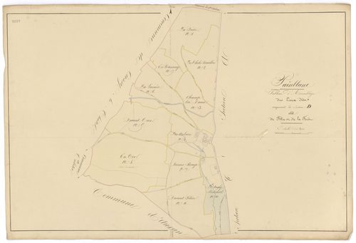 Painblanc - Section D (tableau d'assemblage) - 3 P PLAN 475/9
