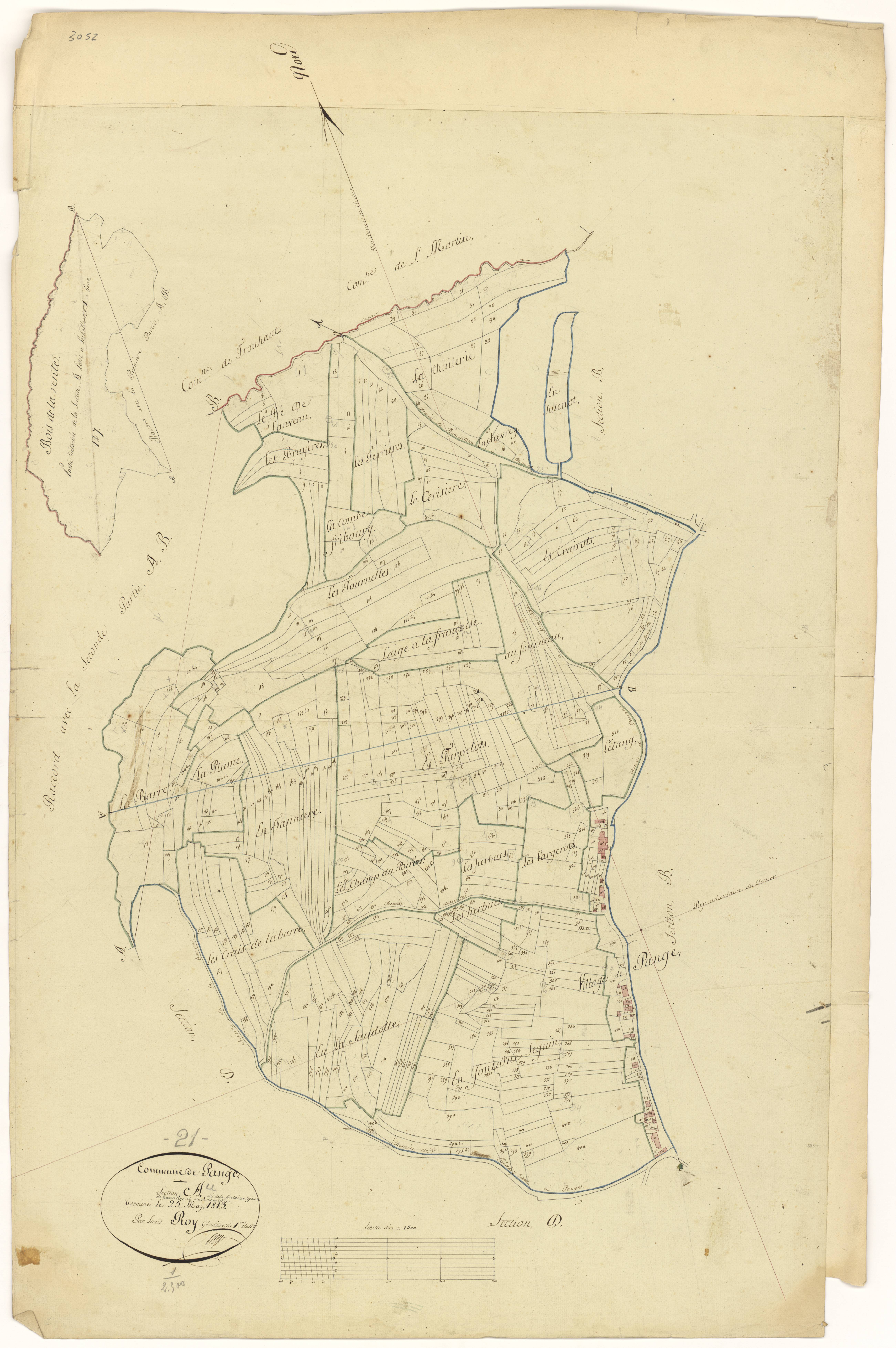 Panges - Section A - 3 P PLAN 476/2