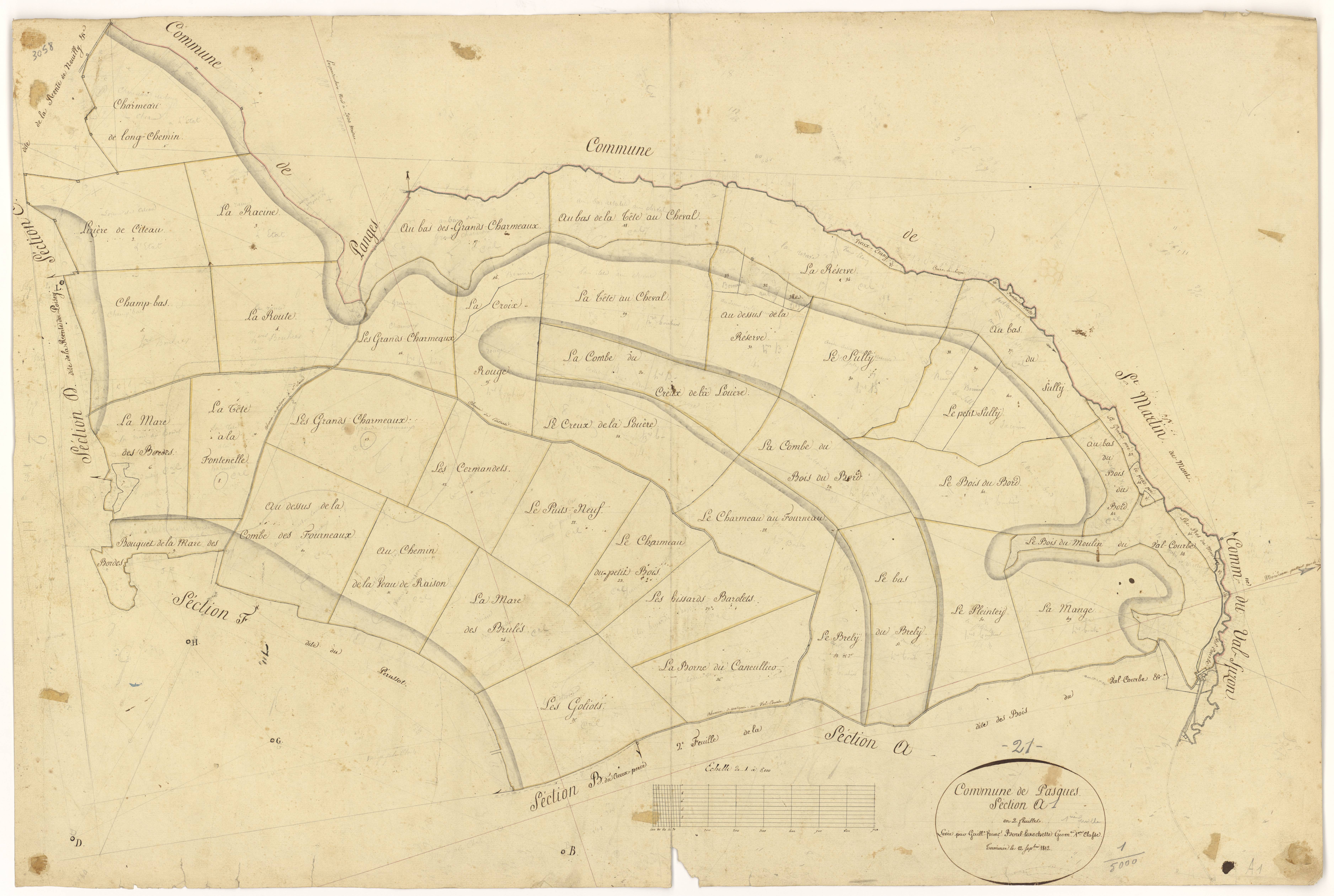 Pasques - Section A1 - 3 P PLAN 477/2