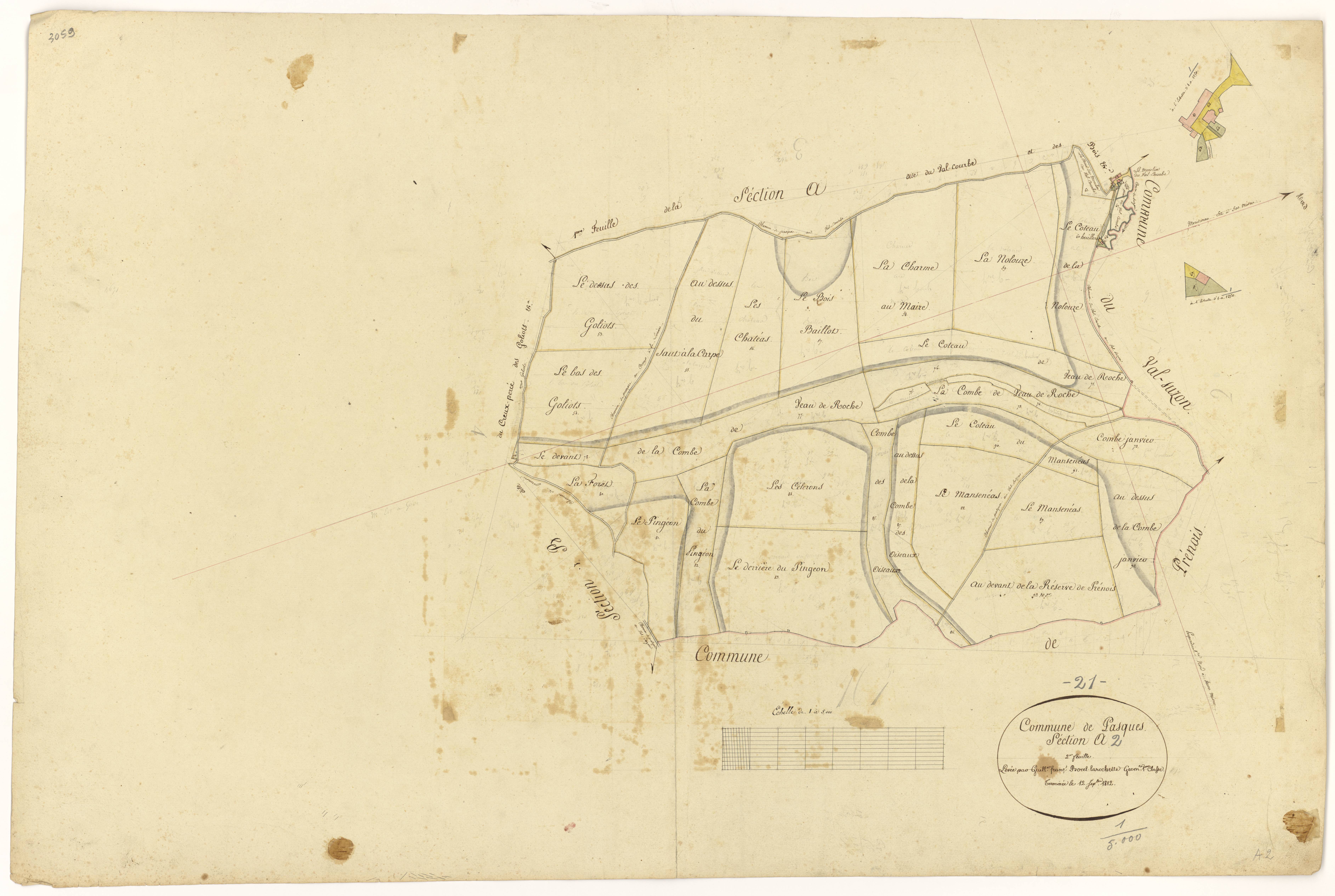 Pasques - Section A2 - 3 P PLAN 477/3