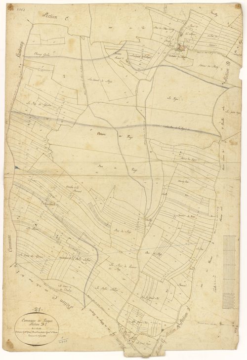 Pasques - Section D1 - 3 P PLAN 477/6