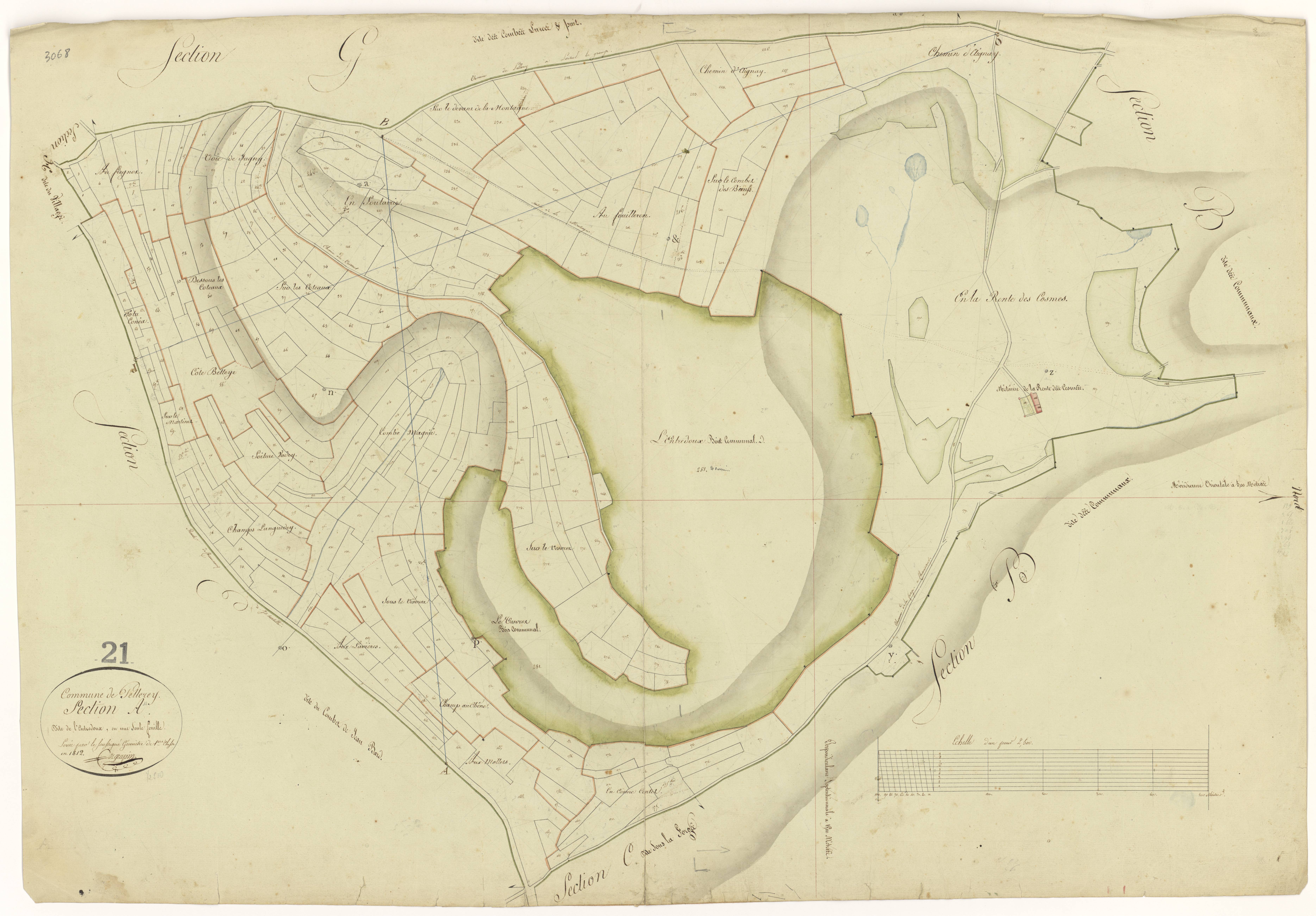Pellerey - Section A - 3 P PLAN 478/2