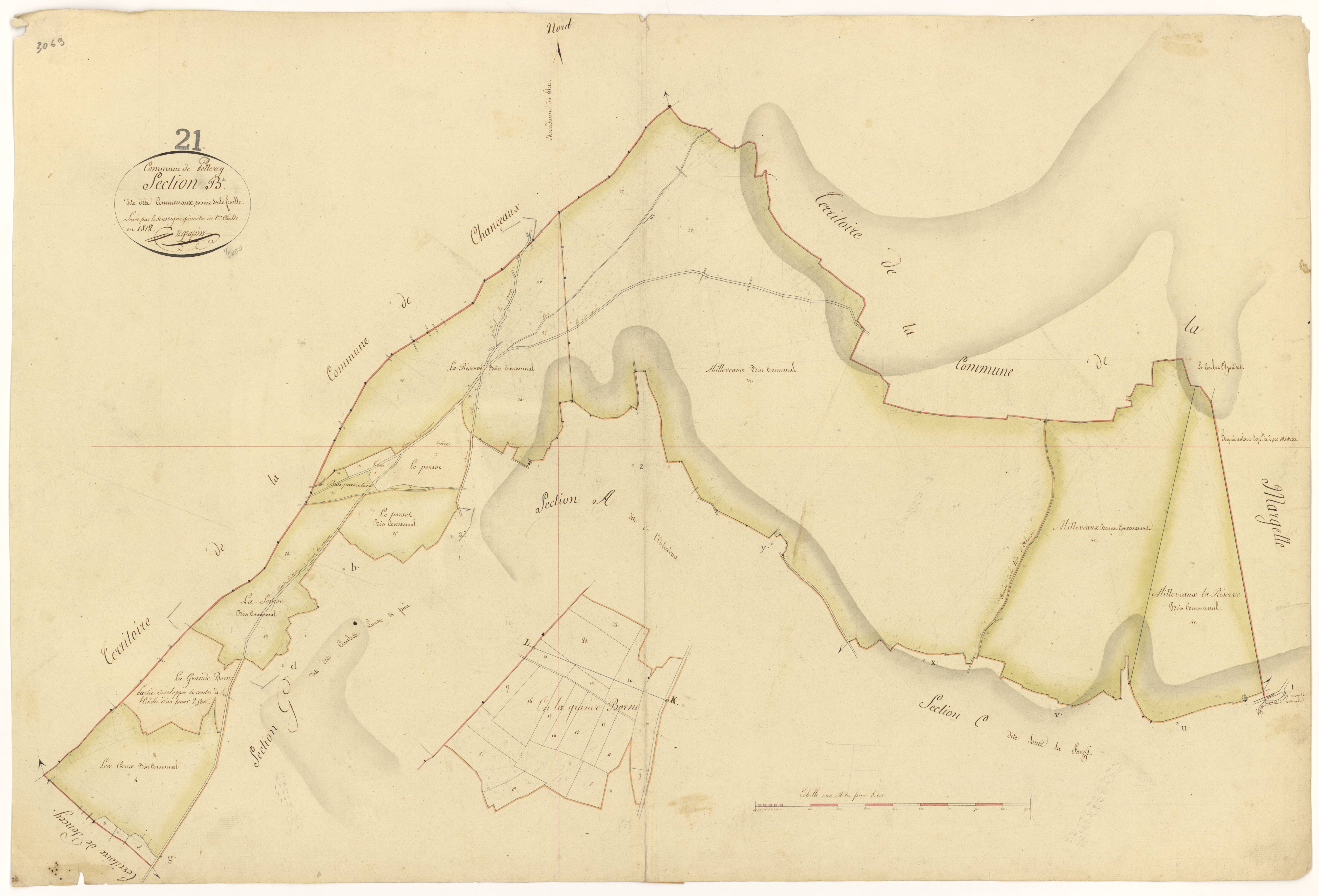 Pellerey - Section B - 3 P PLAN 478/3