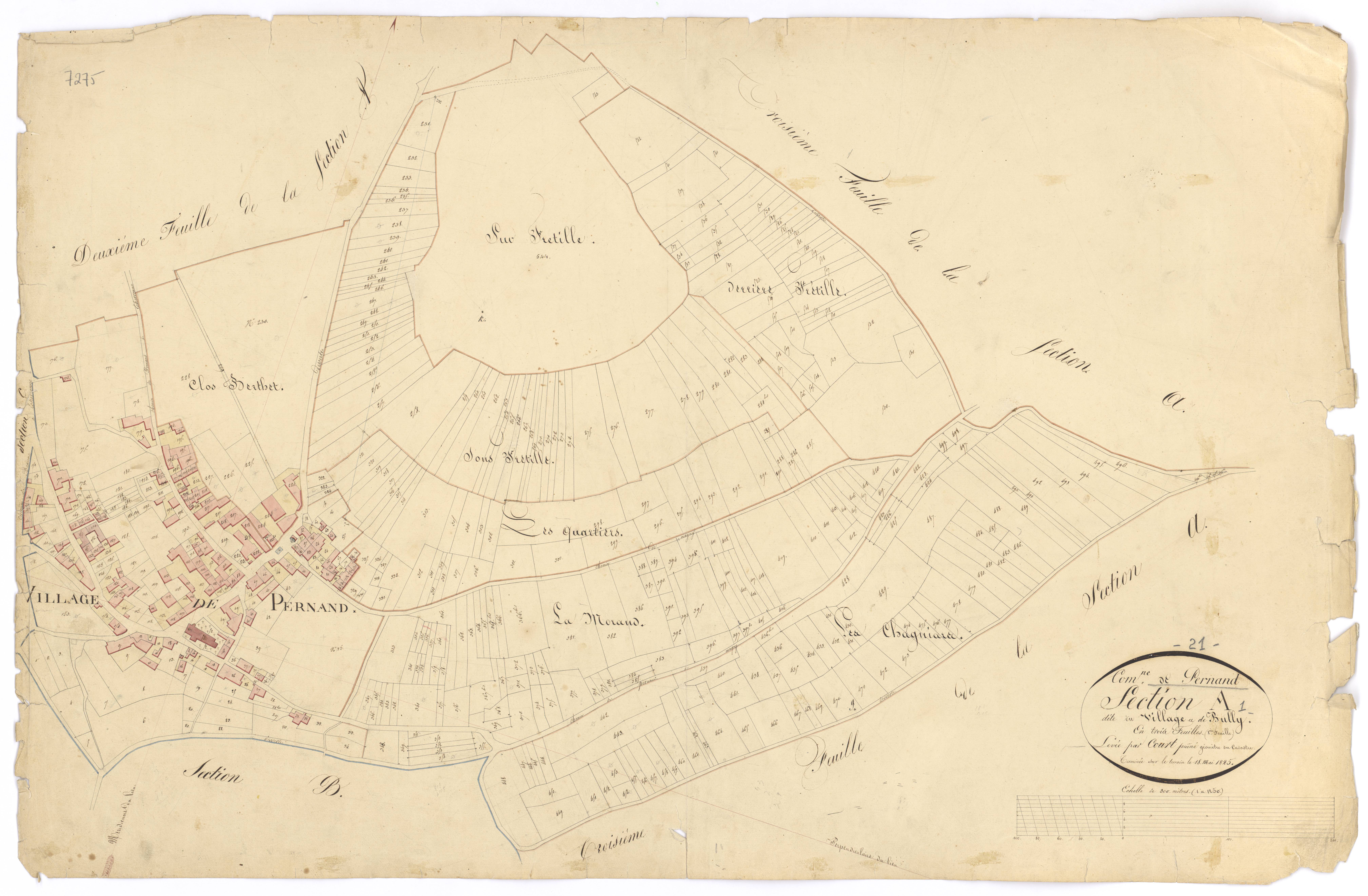 Pernand-Vergelesses - Section A1 - 3 P PLAN 479/2