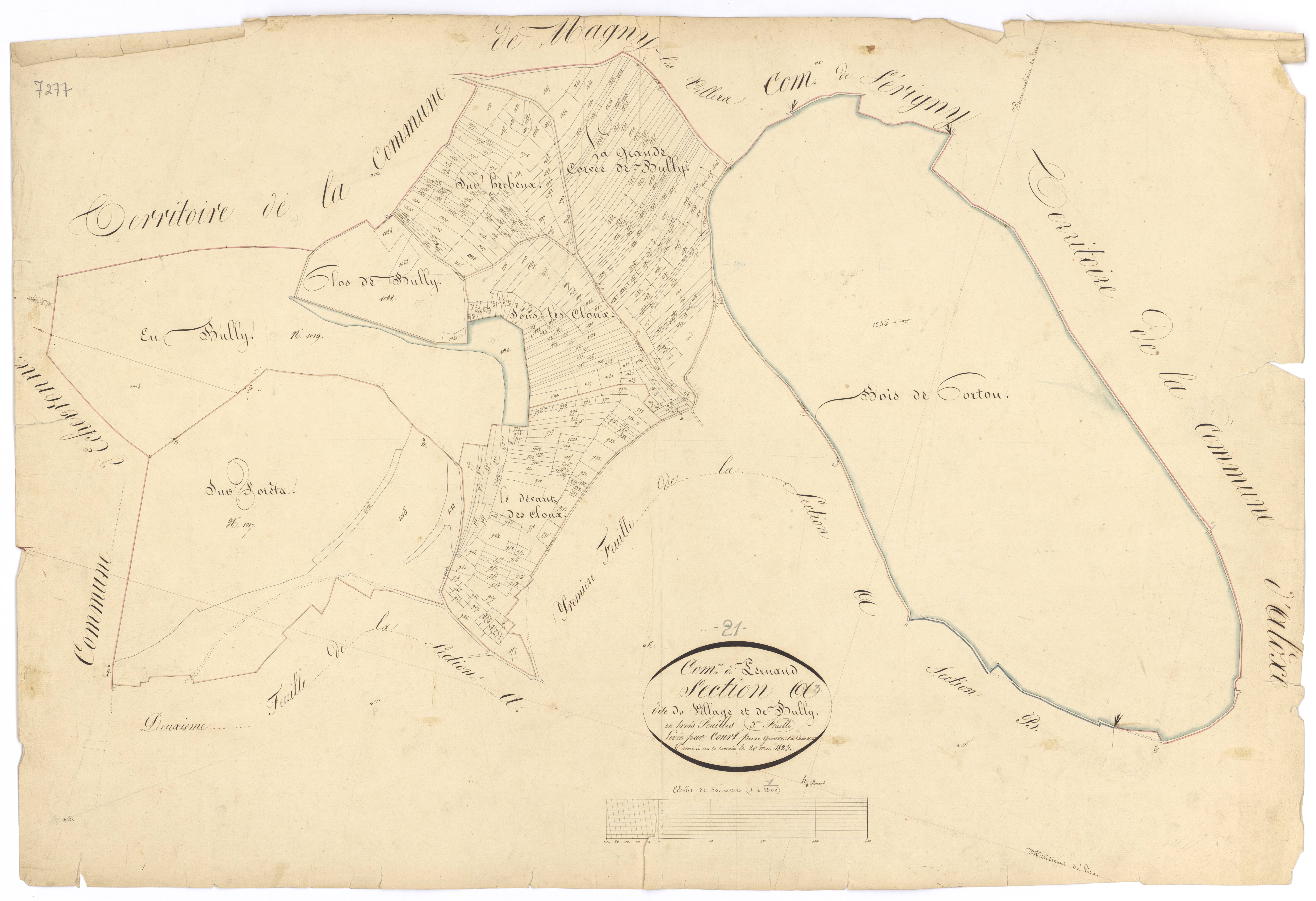 Pernand-Vergelesses - Section A3 - 3 P PLAN 479/4