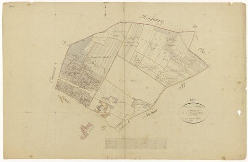 Perrigny-lès-Dijon - Section A - 3 P PLAN 481/2