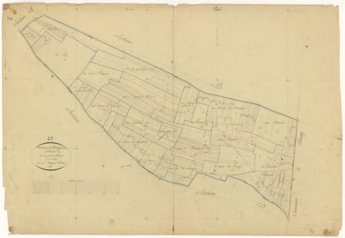 Perrigny-lès-Dijon - Section C - 3 P PLAN 481/4