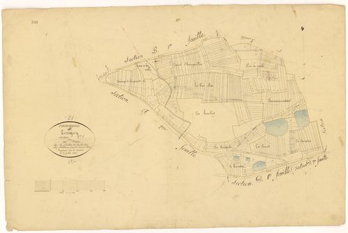 Perrigny-sur-l'Ognon - Section C1 - 3 P PLAN 482/6