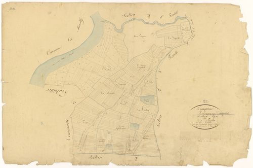 Perrigny-sur-l'Ognon - Section G - 3 P PLAN 482/15