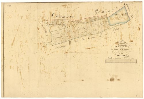 Pichanges - Section A1 - 3 P PLAN 483/2