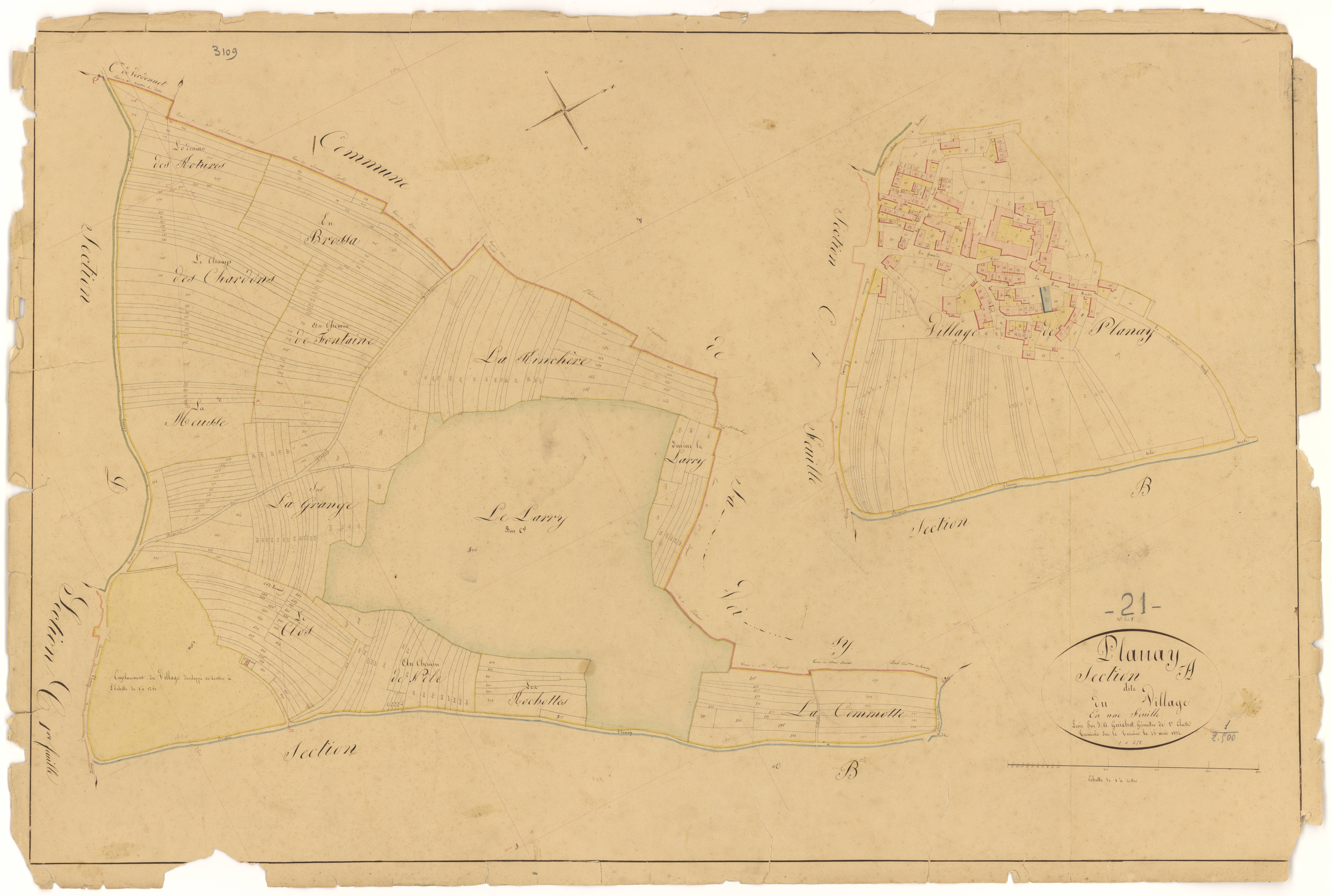 Planay - Section A - 3 P PLAN 484/2