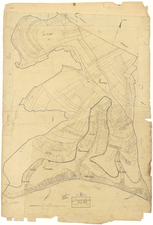 Plombières-lès-Dijon - Section B - 3 P PLAN 485/3