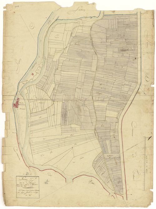 Plombières-lès-Dijon - Section E - 3 P PLAN 485/6
