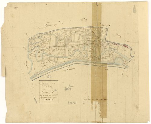 Plombières-lès-Dijon - Section G - 3 P PLAN 485/7