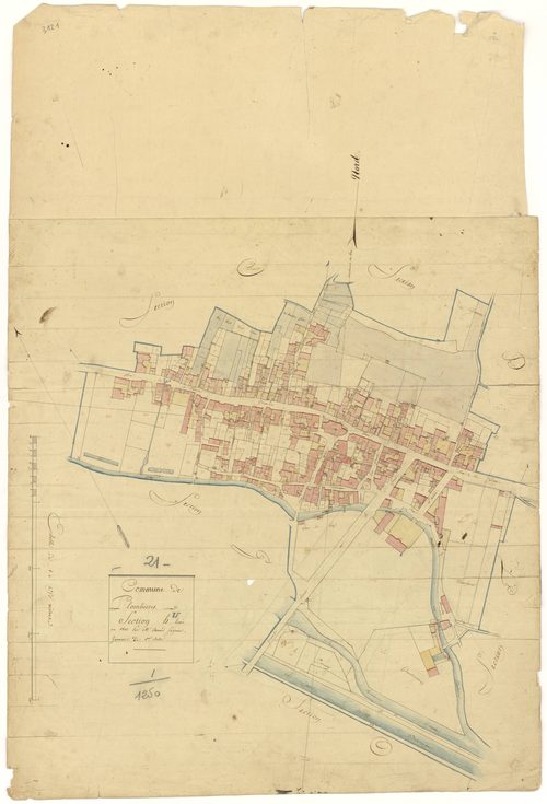 Plombières-lès-Dijon - Section H - 3 P PLAN 485/8