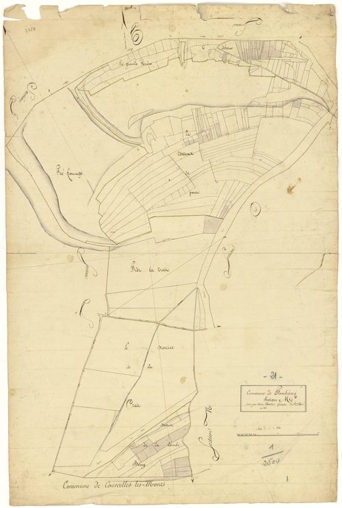 Plombières-lès-Dijon - Section M - 3 P PLAN 485/11