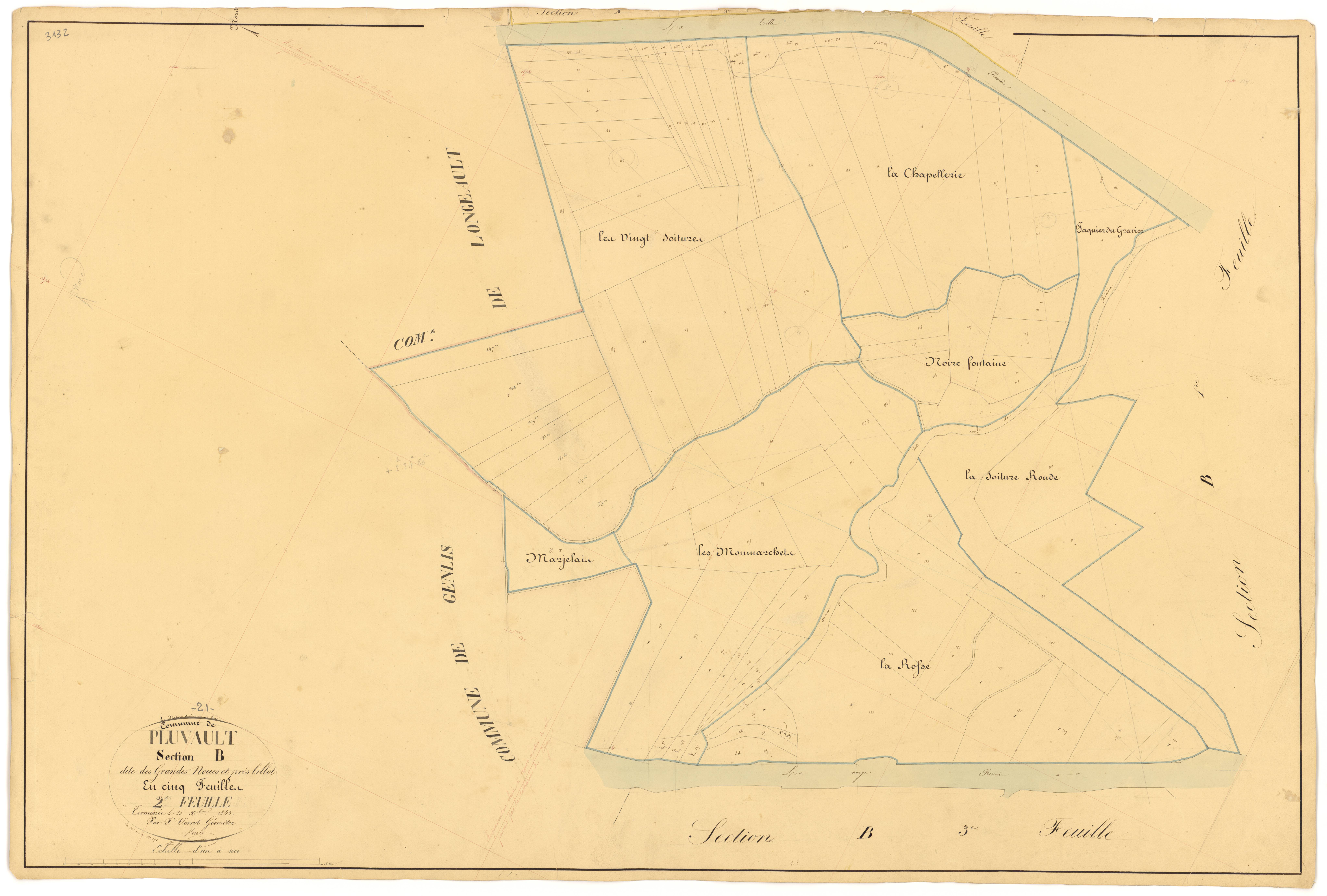 Pluvault - Section B2 - 3 P PLAN 486/6