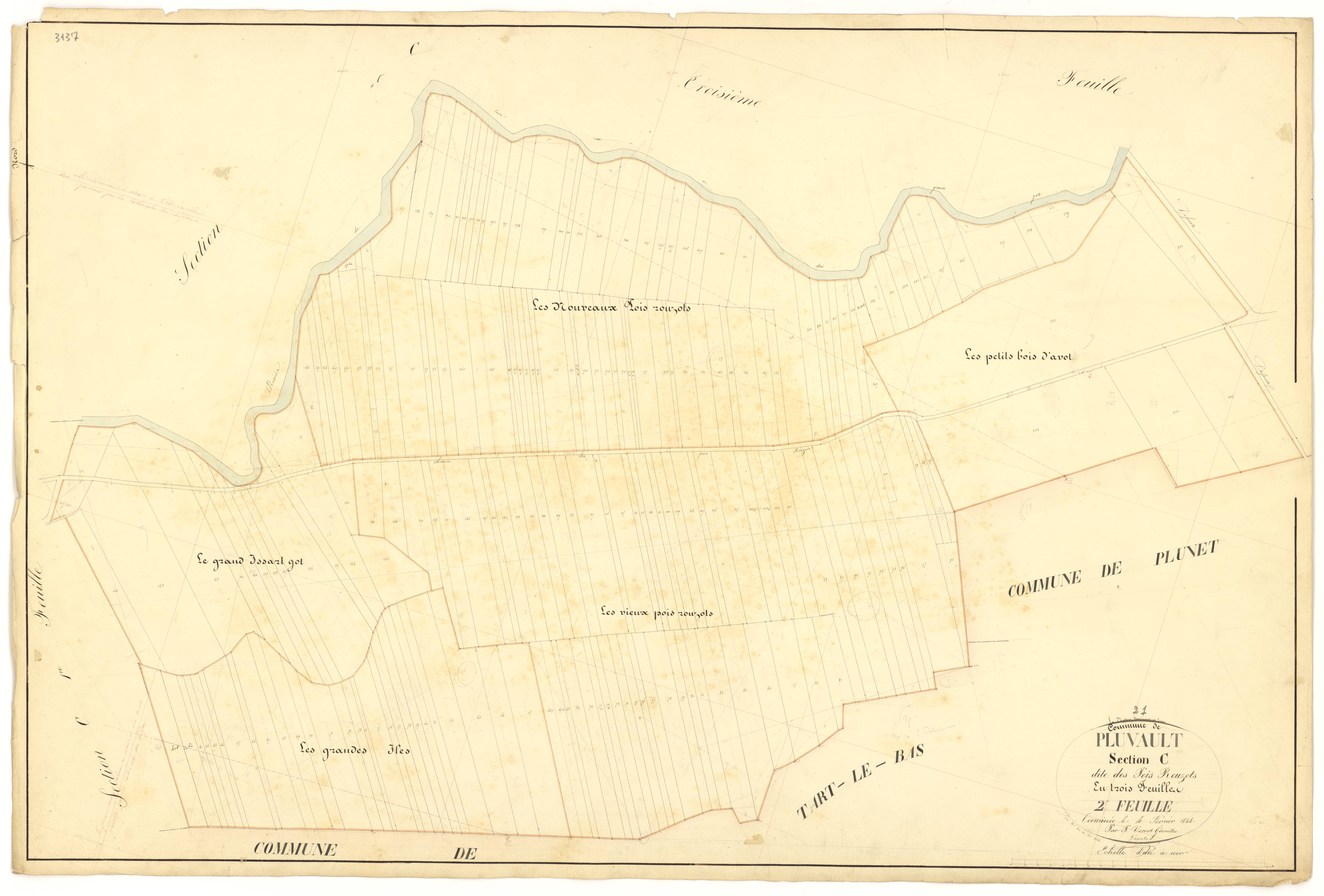 Pluvault - Section C2 - 3 P PLAN 486/11