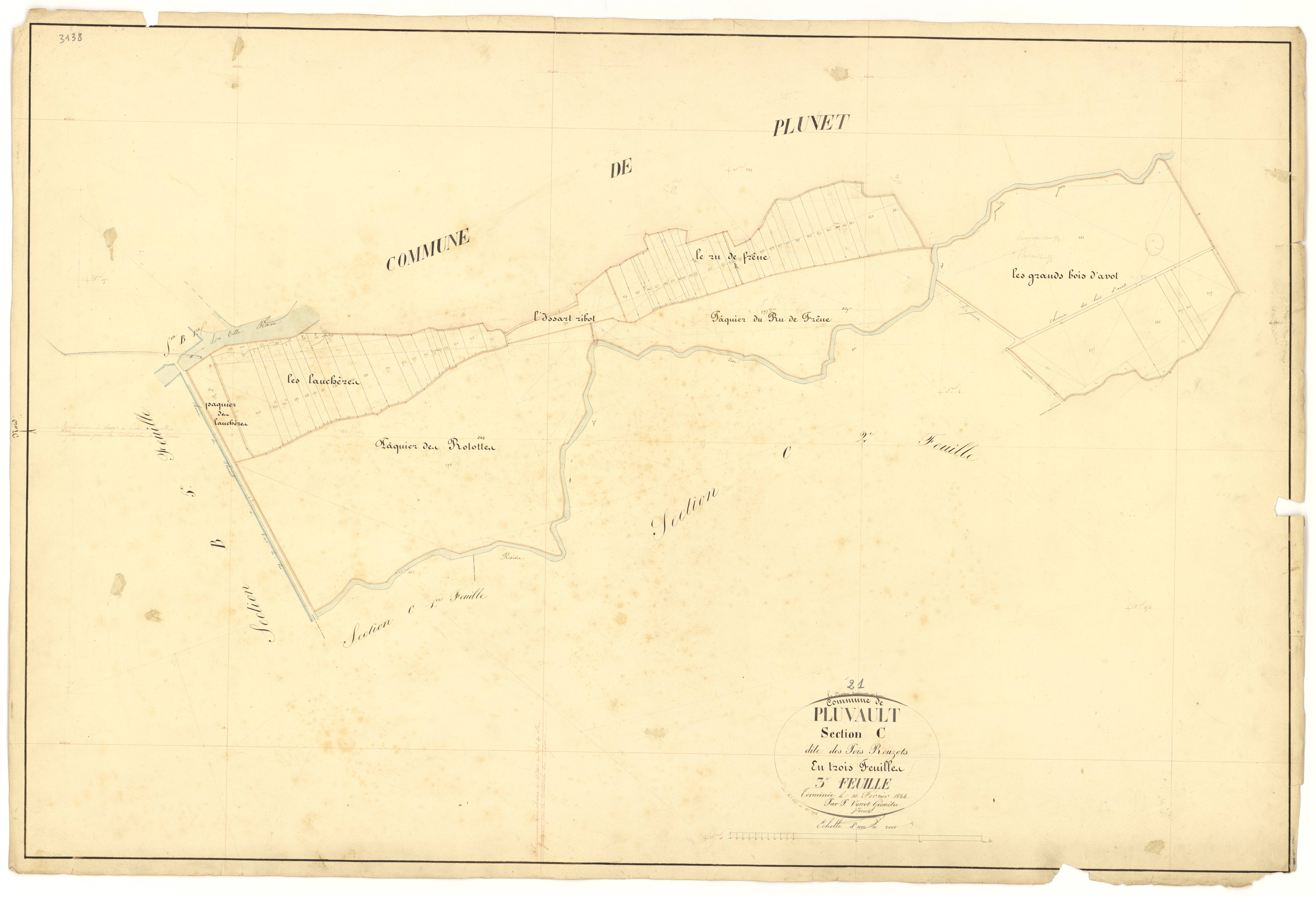 Pluvault - Section C3 - 3 P PLAN 486/12
