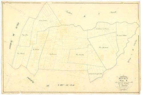 Pluvault - Section B4 - 3 P PLAN 486/8