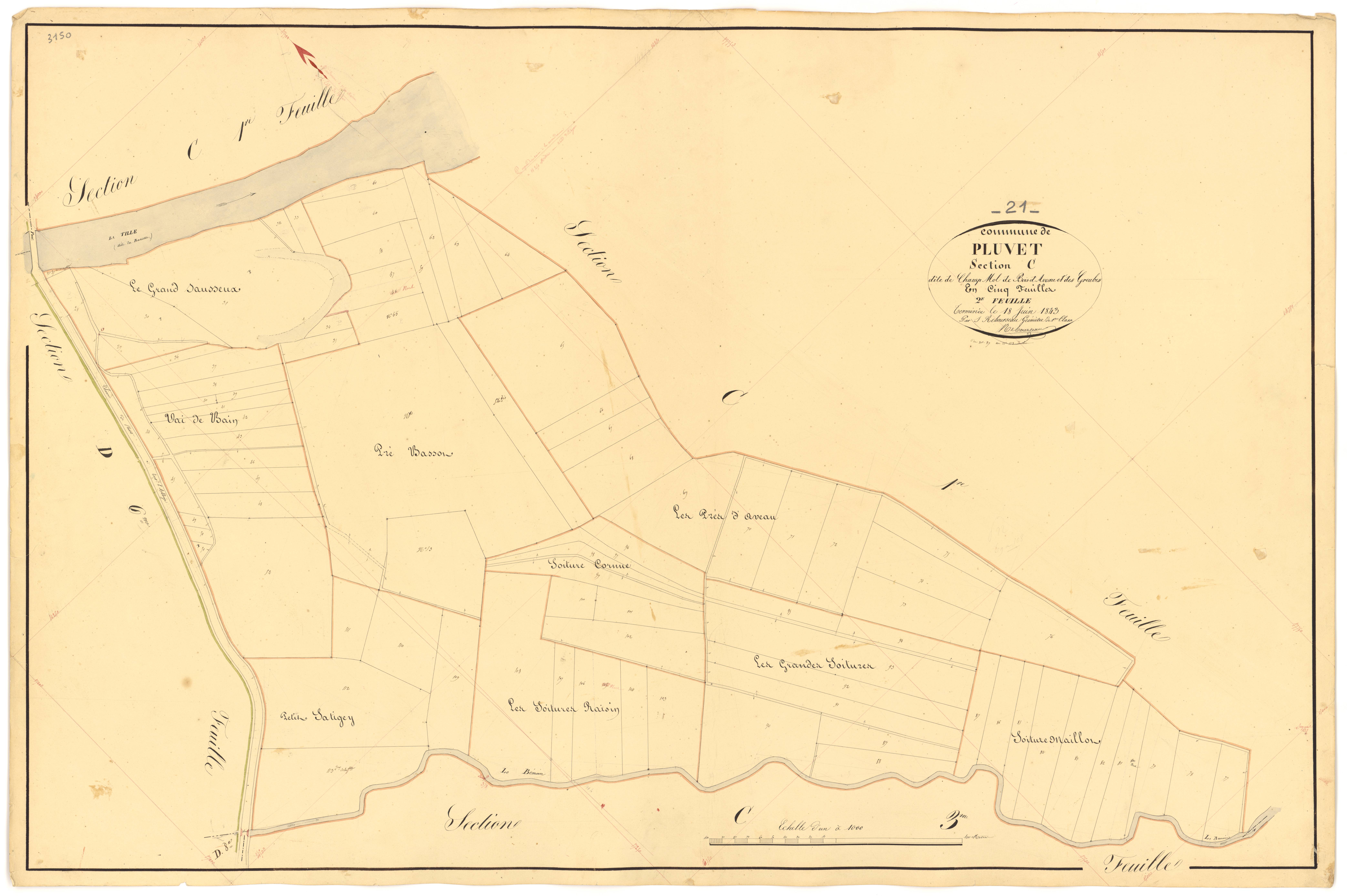 Pluvet - Section C2 - 3 P PLAN 487/12