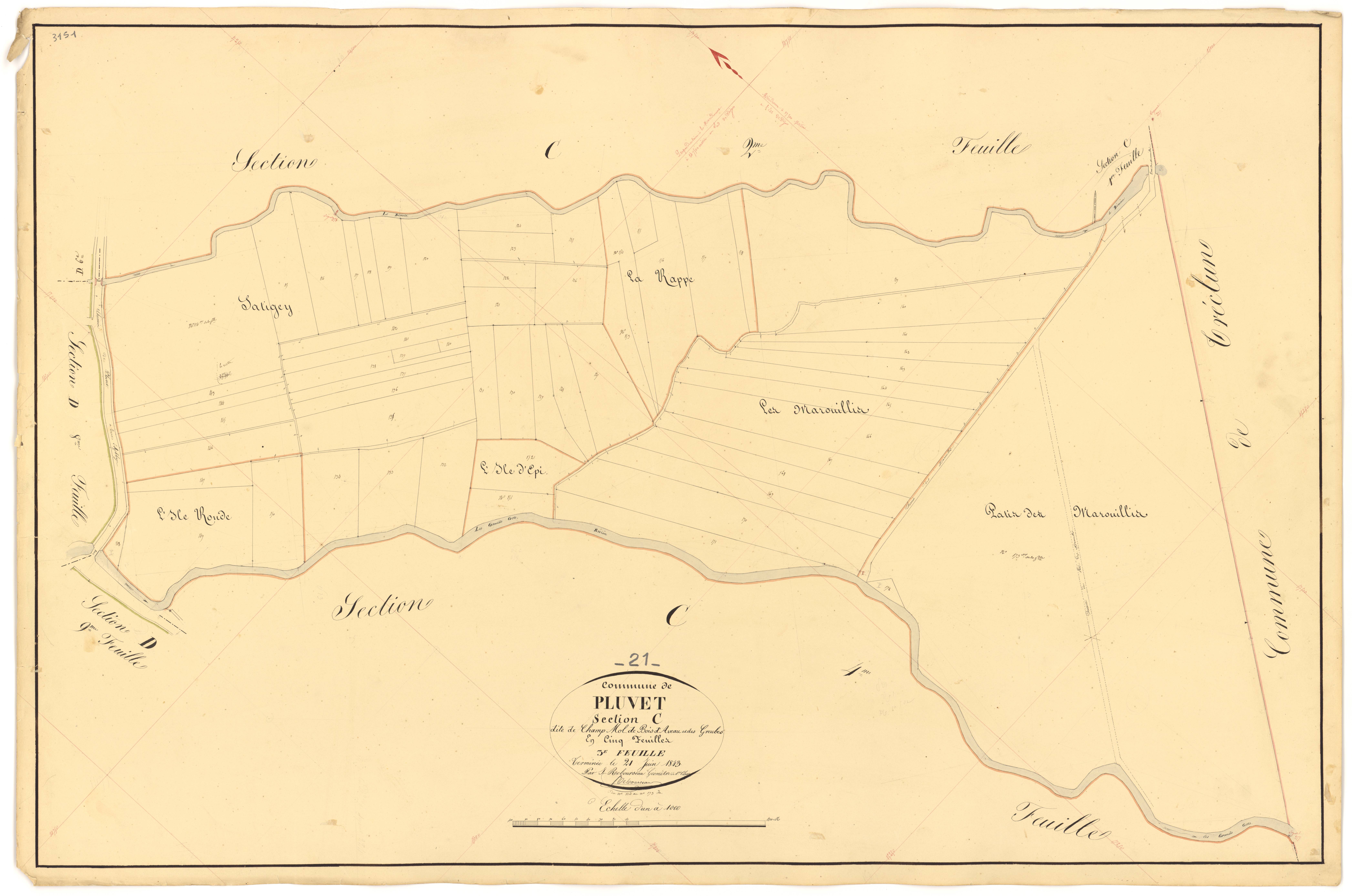 Pluvet - Section C3 - 3 P PLAN 487/13