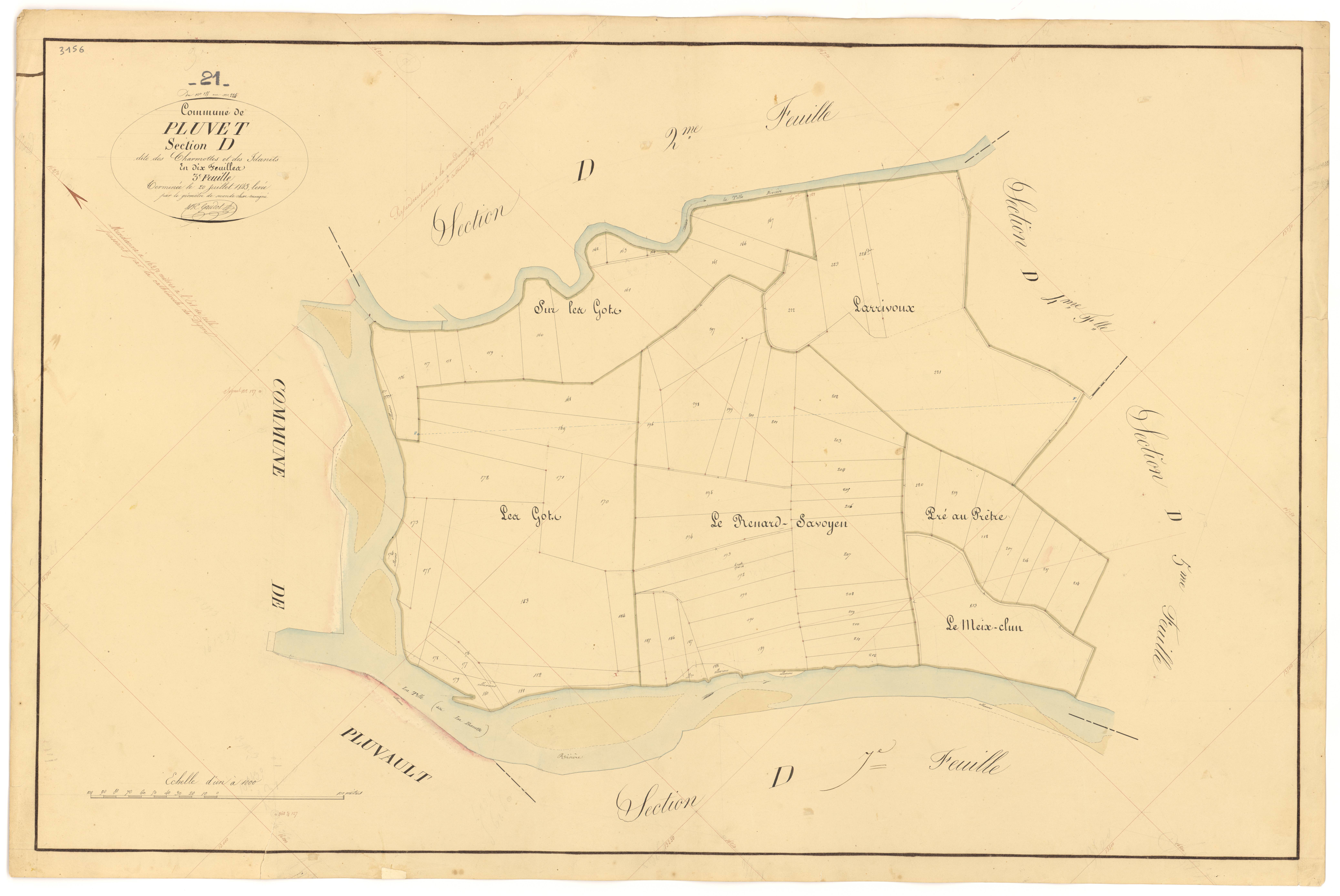 Pluvet - Section D3 - 3 P PLAN 487/18