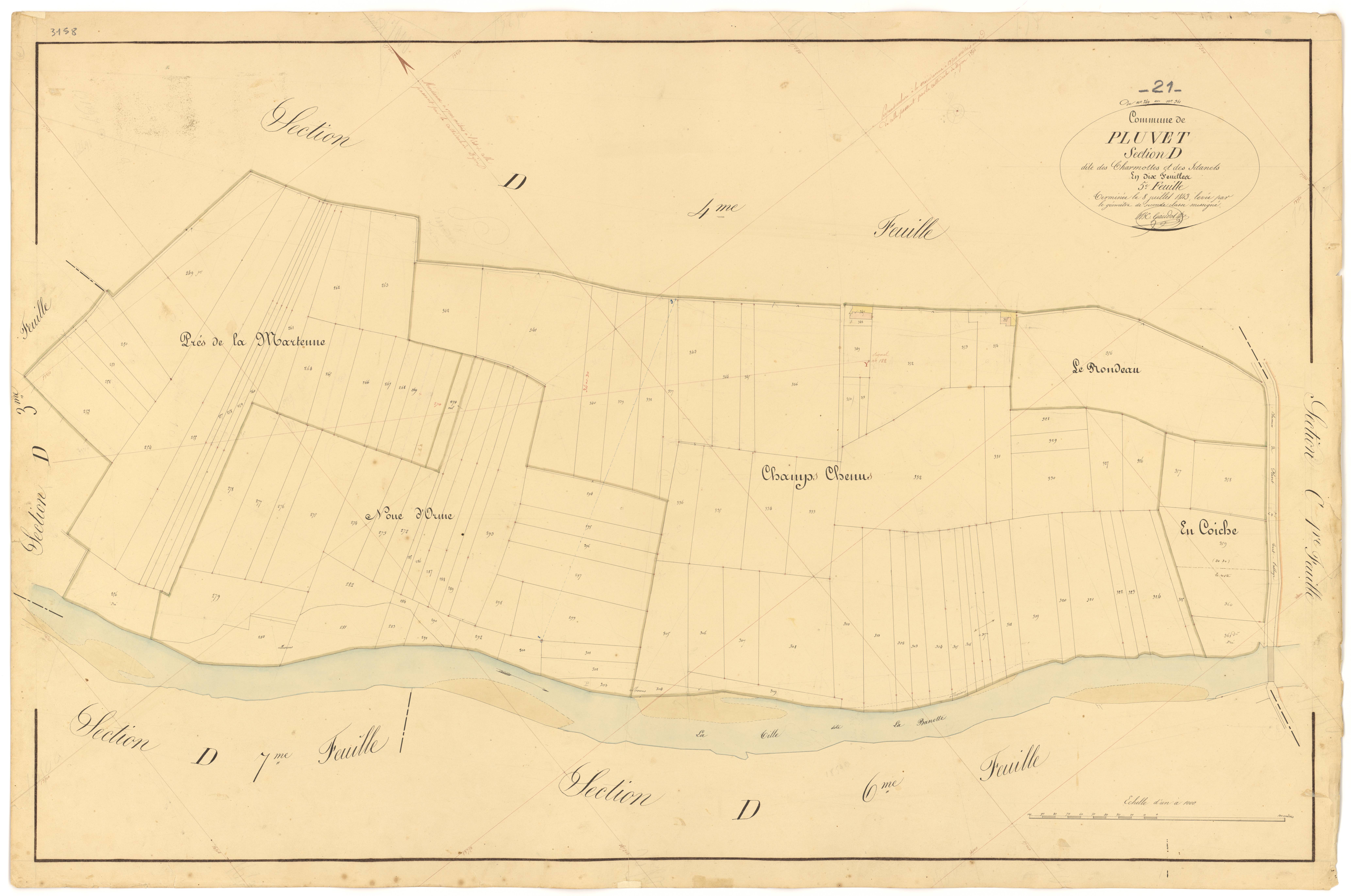 Pluvet - Section D5 - 3 P PLAN 487/20