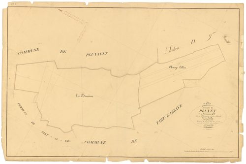 Pluvet - Section D10 - 3 P PLAN 487/25