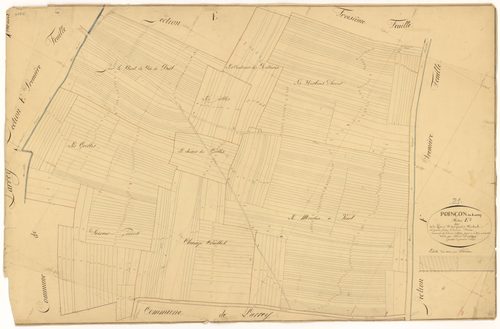Poinçon-lès-Larrey - Section E2 - 3 P PLAN 488/9