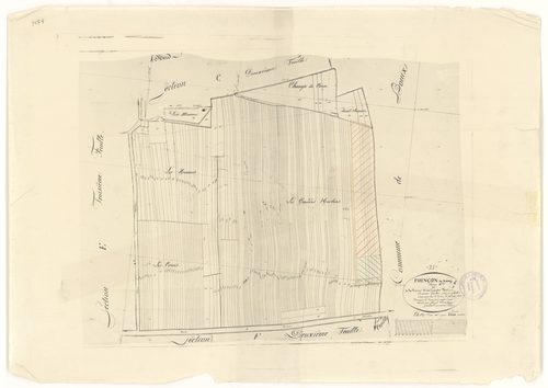 Poinçon-lès-Larrey - Section E4 - 3 P PLAN 488/11
