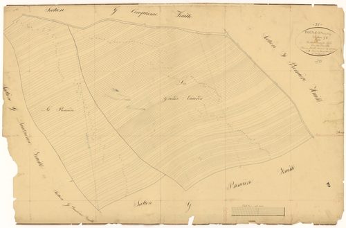 Poinçon-lès-Larrey - Section G6 - 3 P PLAN 488/20