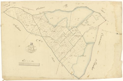 Poiseul-la-Grange - Section D - 3 P PLAN 489/5