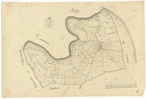Poiseul-la-Grange - Section L - 3 P PLAN 489/13