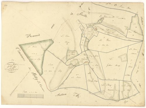 Poiseul-la-Grange - Section N1 - 3 P PLAN 489/15