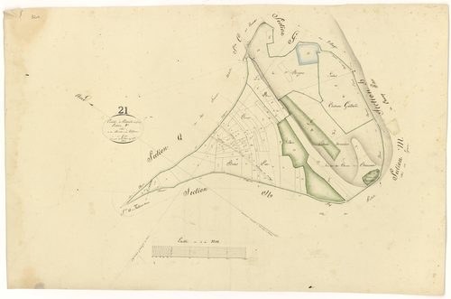 Poiseul-la-Grange - Section P - 3 P PLAN 489/18