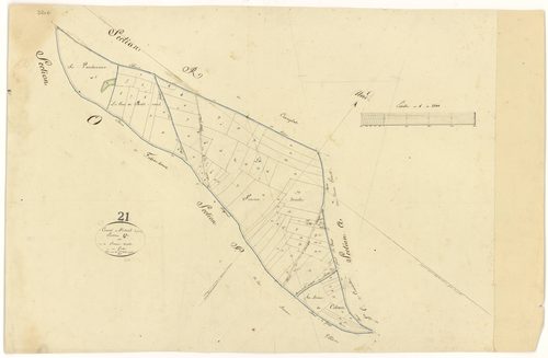 Poiseul-la-Grange - Section Q - 3 P PLAN 489/19