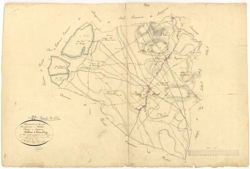 Poiseul-la-Ville-et-Laperrière - Tableau d'assemblage - 3 P PLAN 490/1