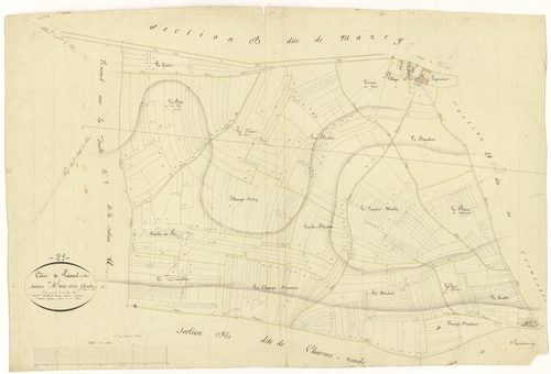 Poiseul-la-Ville-et-Laperrière - Section A1 - 3 P PLAN 490/2