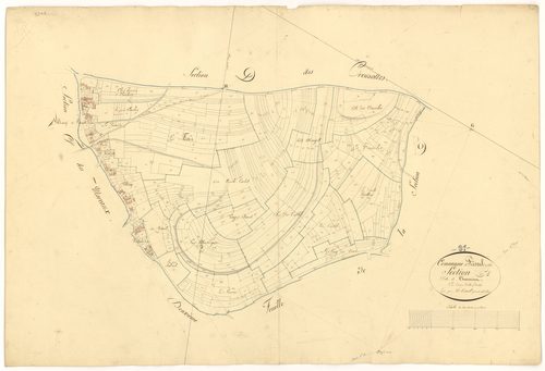 Poiseul-la-Ville-et-Laperrière - Section E1 - 3 P PLAN 490/8