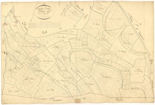 Poiseul-la-Ville-et-Laperrière - Section E2 - 3 P PLAN 490/9