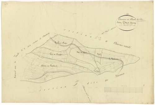 Poiseul-la-Ville-et-Laperrière - Section G1 - 3 P PLAN 490/12