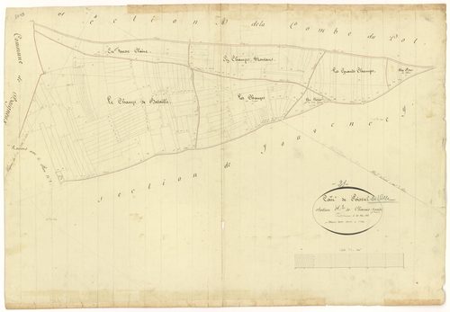 Poiseul-la-Ville-et-Laperrière - Section H2 - 3 P PLAN 490/15