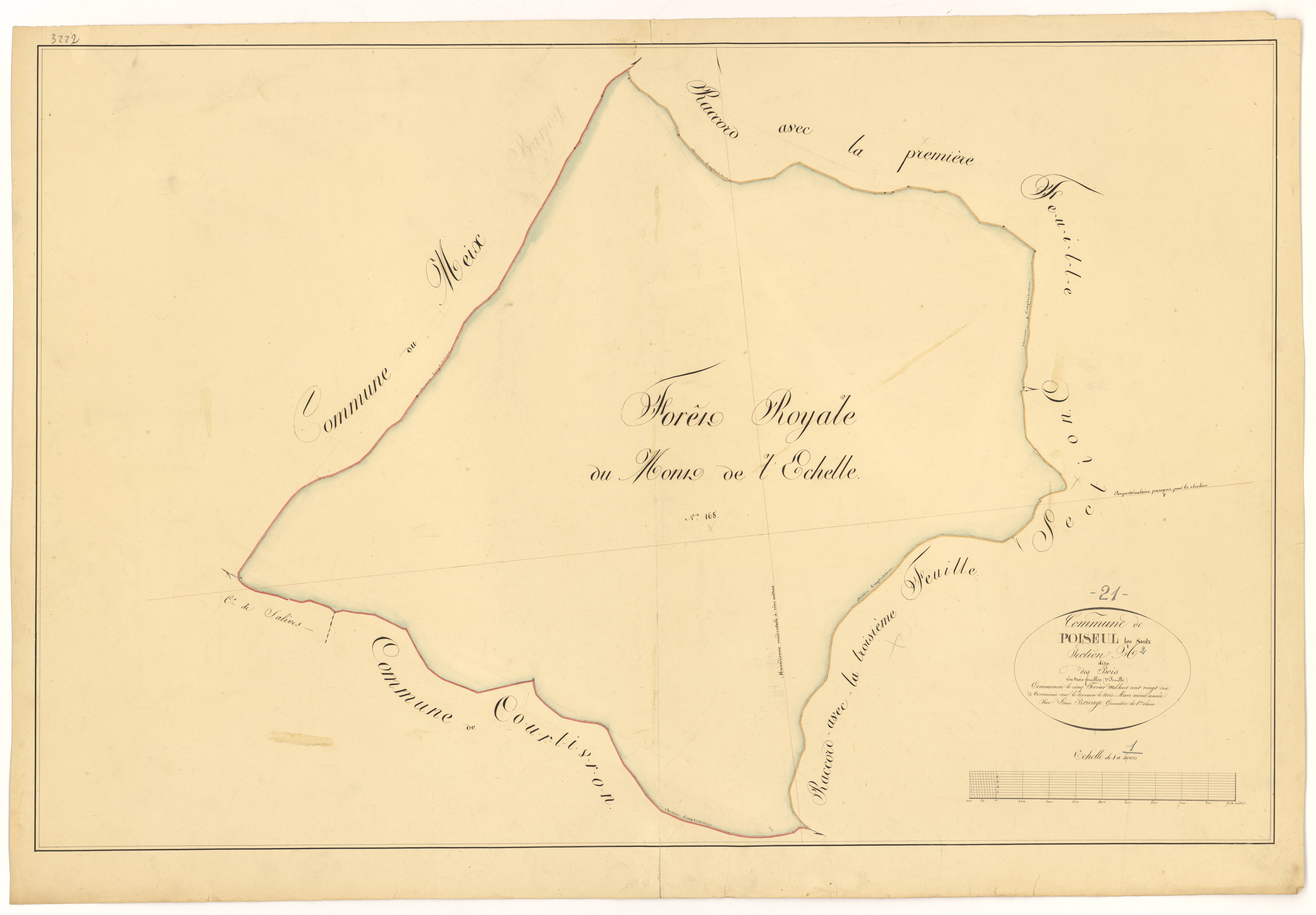 Poiseul-lès-Saulx - Section A2 - 3 P PLAN 491/3
